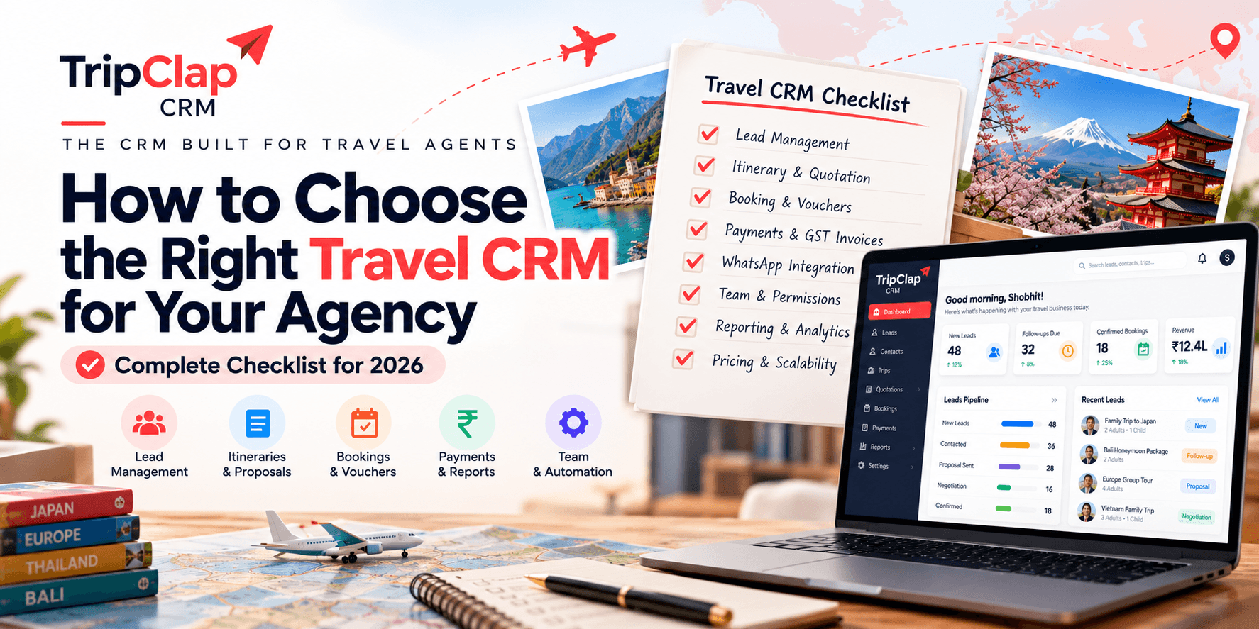 How to Choose a Travel CRM: 25-Point Checklist for 2026