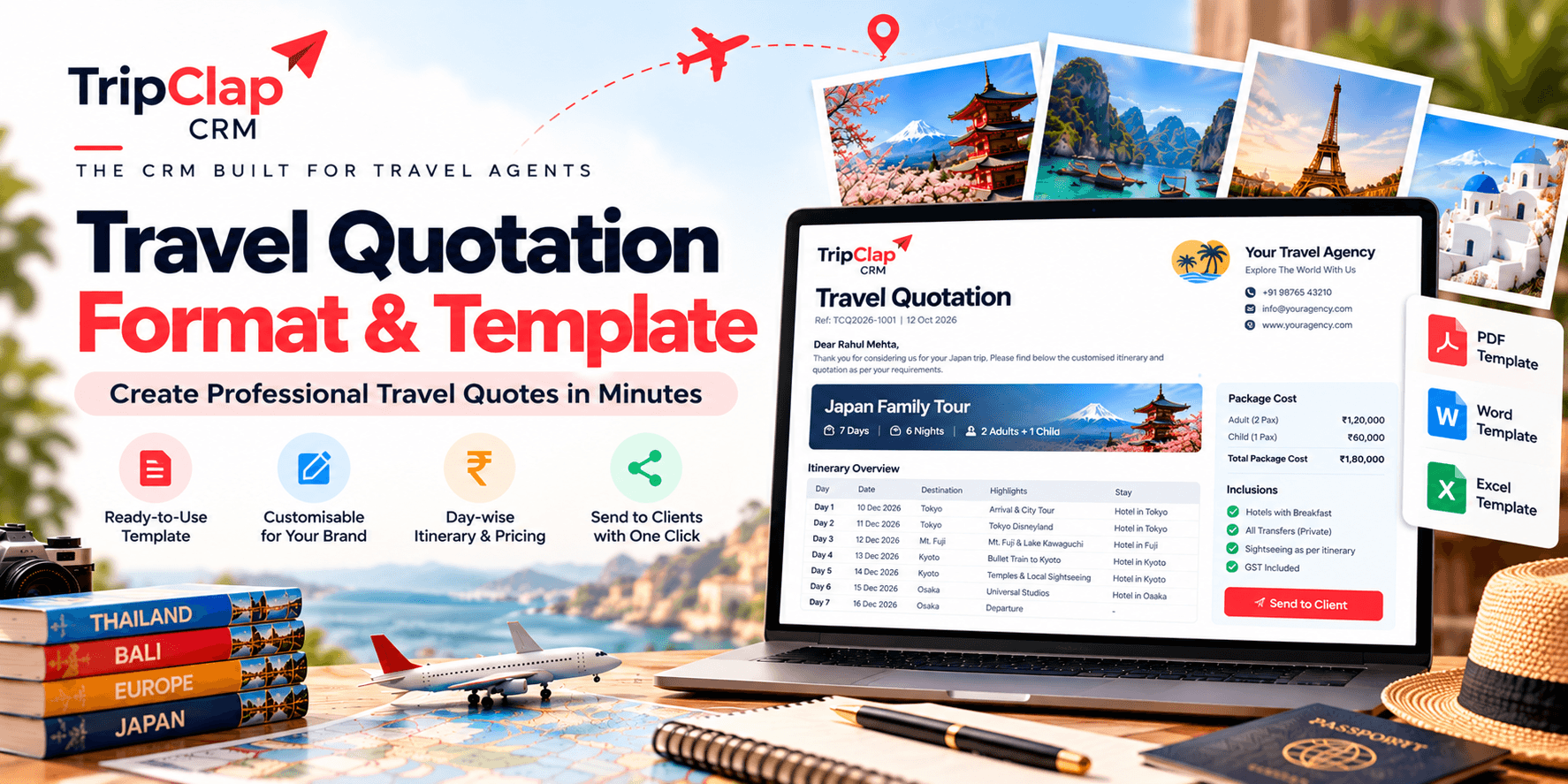Travel Quotation Format That Converts (+ Free Template)